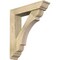 Ekena Millwork Olympic Traditional Rough Sawn Bracket w/ Offset Brace, Douglas Fir, 6"W x 26"D x 30"H BKT0604X26X30OLY01RDF - alternate 1